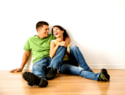 Happy young couple