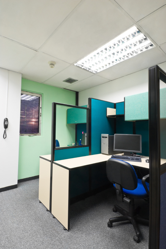 Office cubicle