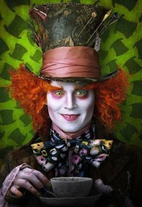 Johnny Depp is the Mad Hatter