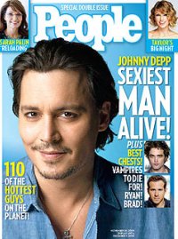 Johnny Depp, People Magazine's Sexiest Man Alive