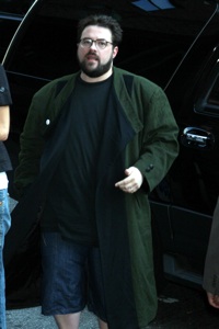 Kevin Smith leaving the Southwest flight