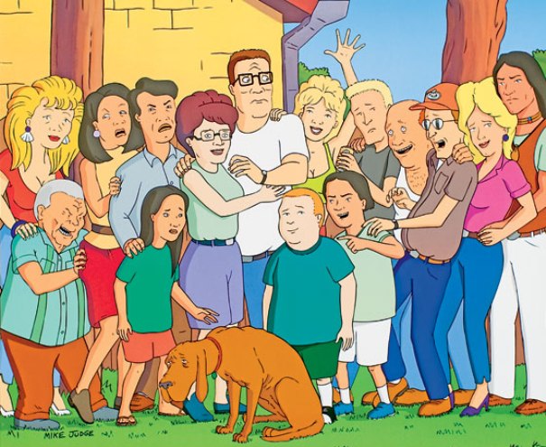 Kathy stars in King of the Hill that has aired for 13 years