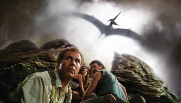 Will Ferrell, Anna Friel and Danny McBride are in the Land of the Lost