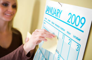 Large calendar