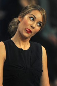Lauren Conrad lets it all hang out