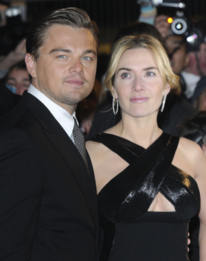 Leonardo DiCaprio and Kate Winslet at the European premiere of Revolutionary Road