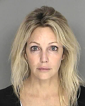 Locklear's mugshot from her DUI arrest that has been dropped