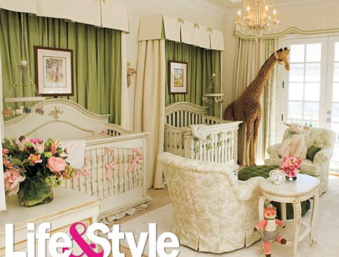 mariah carey twins nursery. for Mariah Carey#39;s twins