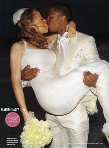 wedding of Mariah Carey and Nick Cannon 