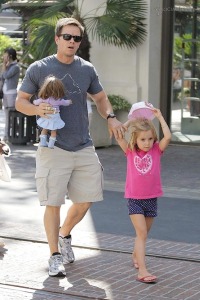 Mark Wahlberg and his first baby girl!