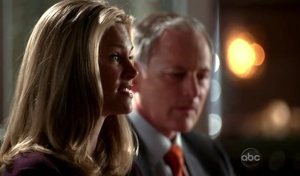 Victor Garber and Natasha Henstridge in Eli Stone