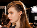 Backstage beauty: Hair at Richard Chai Fall/Winter 2012 show 