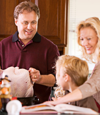 Preparing Turkey