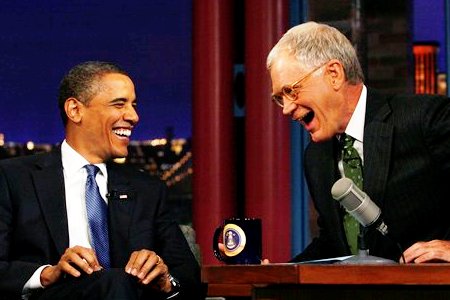 President Obama's a hit on Letterman