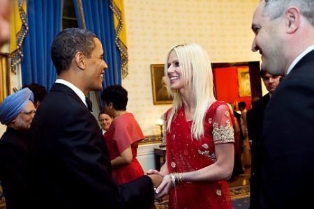 Nice to meet you President Obama, I'm Michaele Salahi and I'm not invited