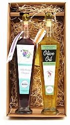 Global Gardens Santa Ynez Deluxe Olive Oil and Vinegar Gift Set
