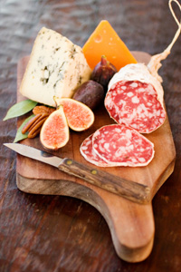 Organic Meat and Cheese