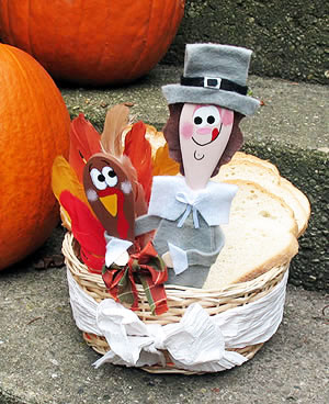 hungry pilgrim bread basket