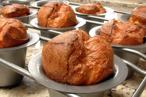 Popover in Baking Tin