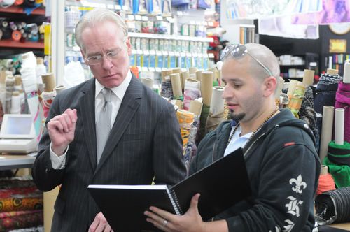 Tim Gunn is working it, is this challenger? Tune in tonight for the premiere!