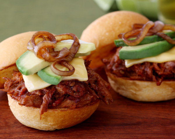 Pulled pork sliders