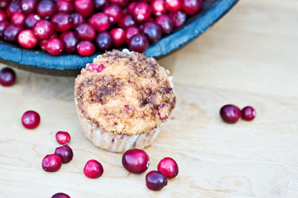 Pumpkin Cranberry Muffins