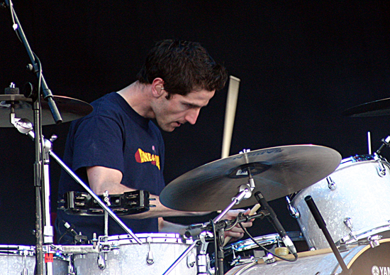 Richard Hughes jamming with Keane