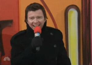 Rickrolled parade