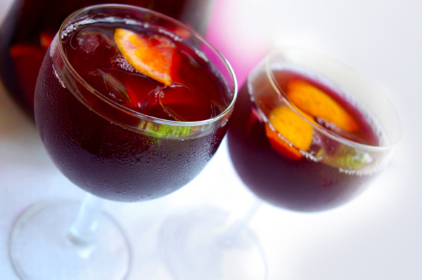  Blood orange sangria 