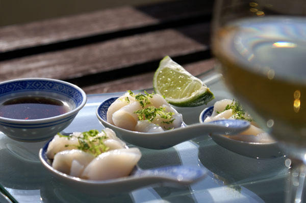 Scallops Carpaccio