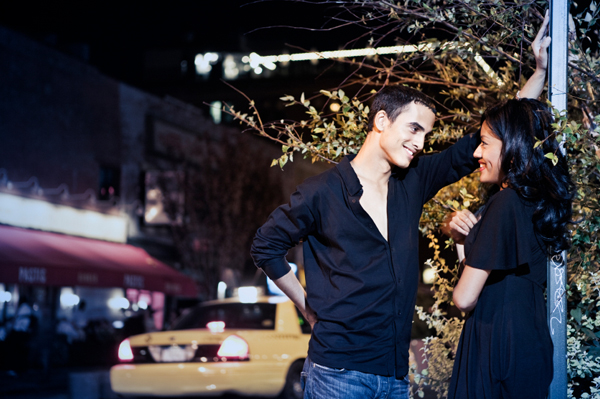 Sexy couple in nyc