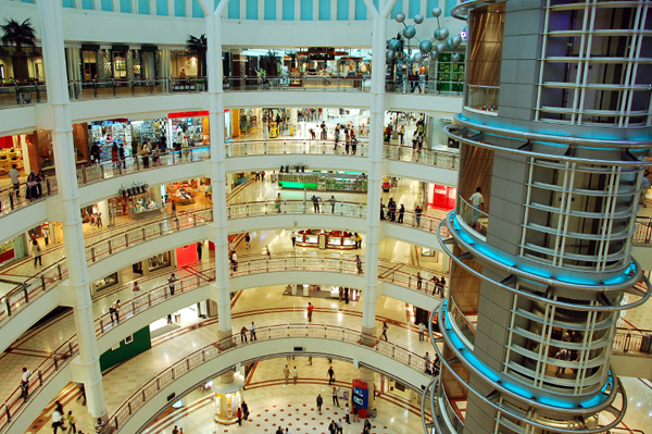 These malls make the shopping experience pleasant with their vast selection