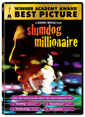 2008's best picture Slumdog Millionaire is now on DVD