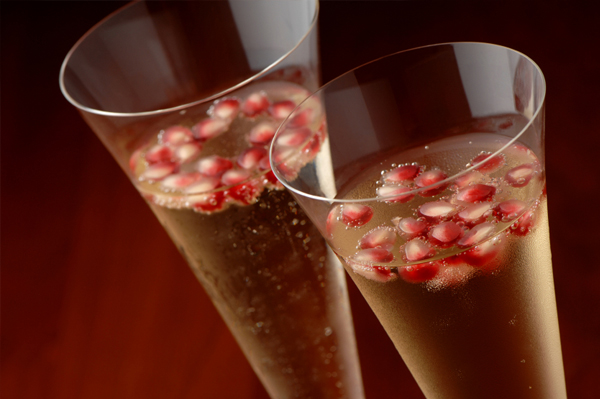 Sparkling Pom Cocktail