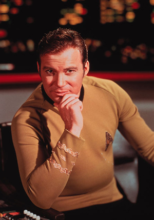 Iconic character James T. Kirk