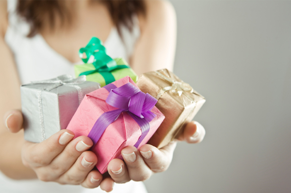 Woman with Many Presents
