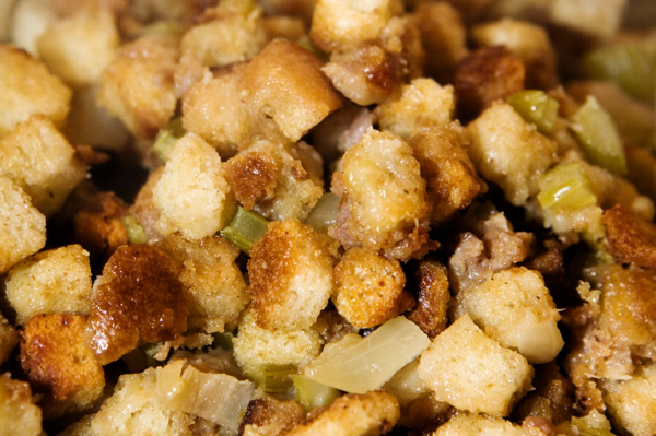 Stuffing with Pork Tenderloin