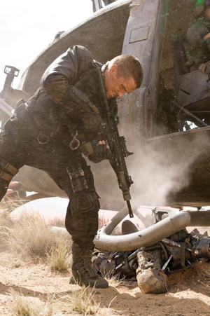 Christian Bale is John Connor in Terminator Salvation