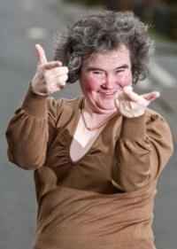 Susan Boyle visits Dancing with the Stars