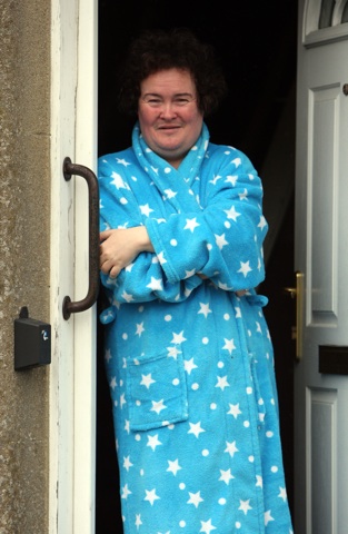 Susan Boyle takes a rest after Britain's Got Talent