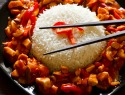 Delicious Szechuan chicken