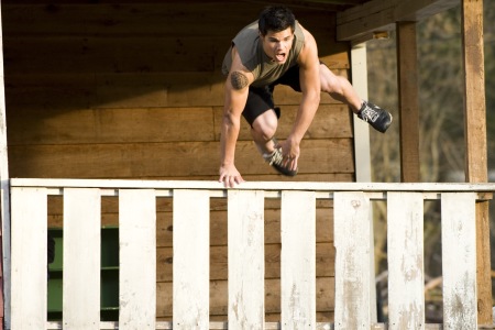 Jacob leaps to save Bella in New Moon