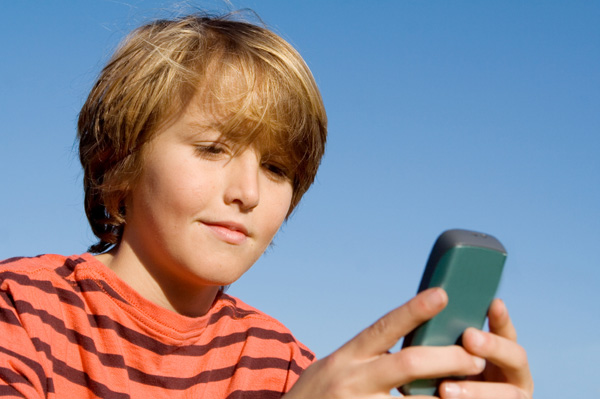 Boy Texting