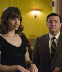 Jennifer Garner and Ricky Gervais in The Invention of Lying
