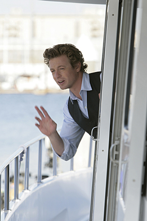 Simon Baker goes mental for The Mentalist