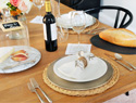 The perfect family dinner table