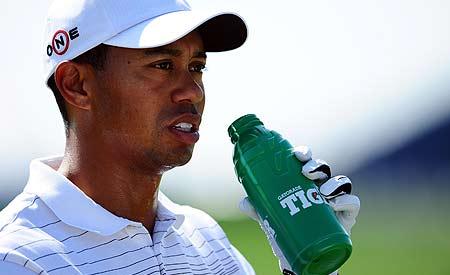 Tiger Woods won't be sipping Gatorade in public and get paid