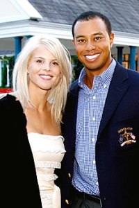 Tiger Woods and wife Elin