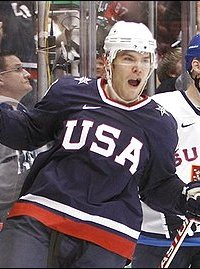 USA hockey celebrate gold?