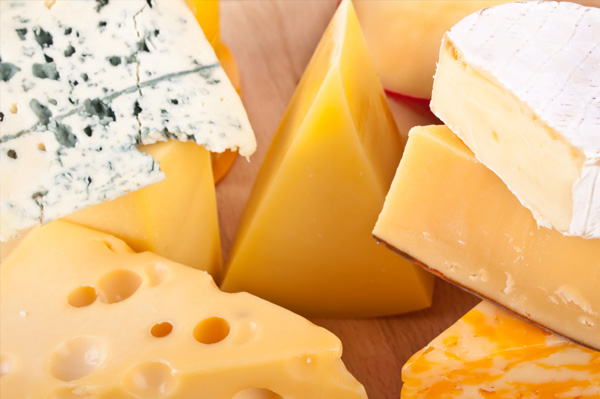 Variety of Cheeses